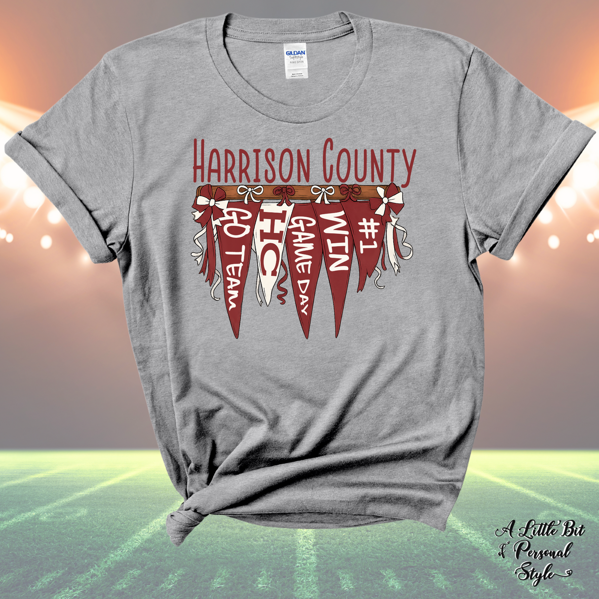 Harrison County Pennant Tee