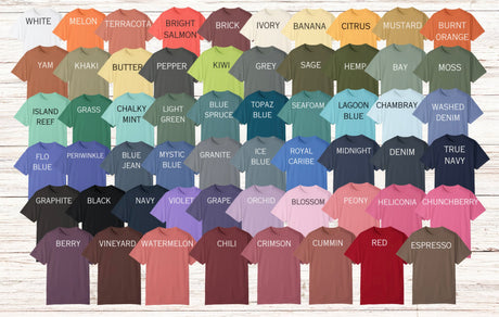 Gilmore Girls Embroidered on a Comfort Colors T-shirt