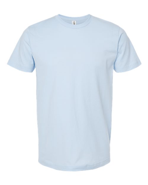 TULTEX Unisex Jersey T-Shirt Short Sleeve. 202 - Baby Blue