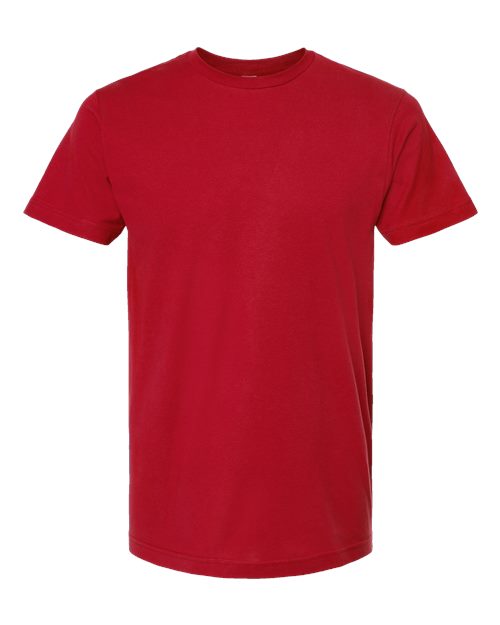 TULTEX Unisex Jersey T-Shirt Short Sleeve. 202 - Cardinal
