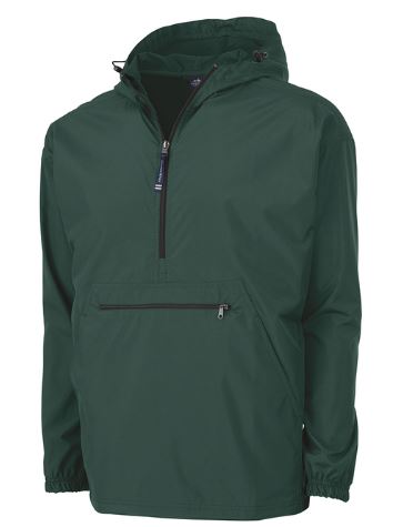 Charles River Unlined Pullover - Forest Green