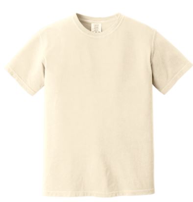 Comfort Colors Heavyweight Ring Spun Tee 1717 - Ivory