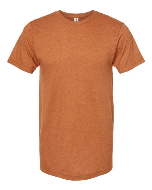 TULTEX Unisex Jersey T-Shirt Short Sleeve. 202 - Heather Rust
