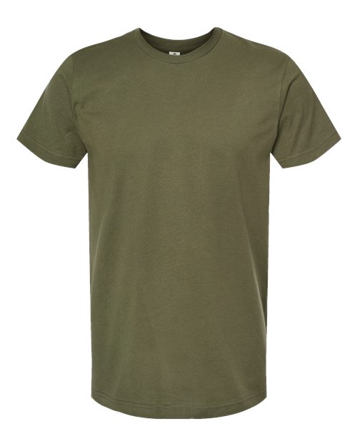 TULTEX Unisex Jersey T-Shirt Short Sleeve. 202 - Military Green