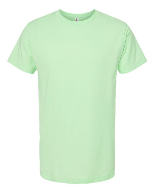 TULTEX Unisex Jersey T-Shirt Short Sleeve. 202 - Neo Mint