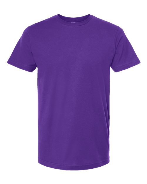 TULTEX Unisex Jersey T-Shirt Short Sleeve. 202 - Purple