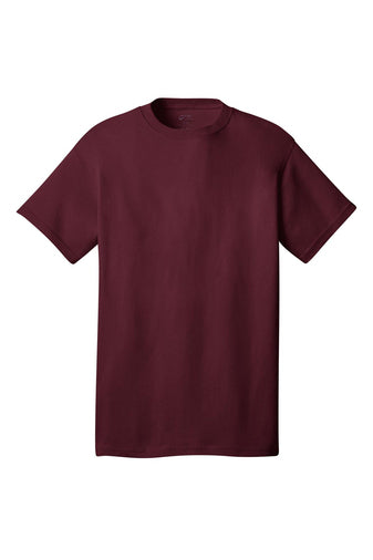 Port & Company - Core Cotton Tee. PC54 - Maroon