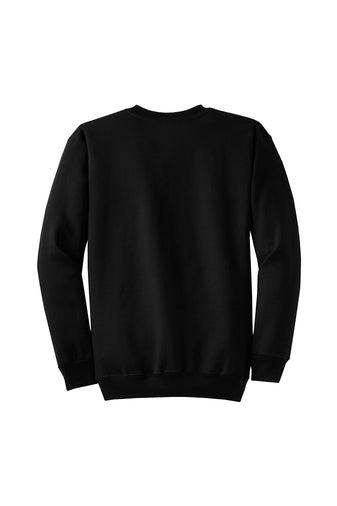 Port & Company - Core Fleece Crewneck Sweatshirt. PC78 - Jet Black