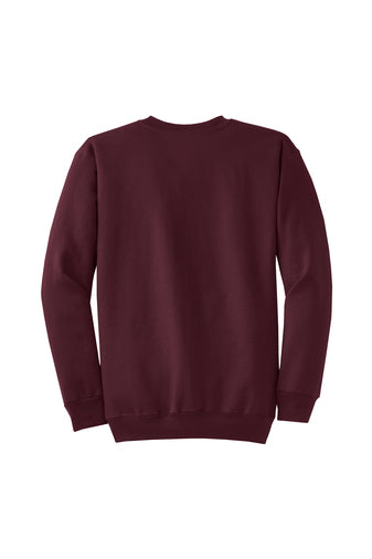 Port & Company - Core Fleece Crewneck Sweatshirt. PC78 - Maroon