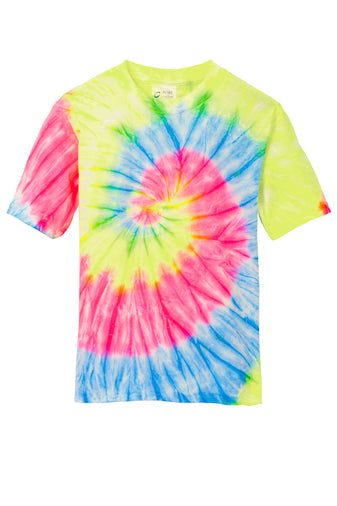 Neon Rainbow Tie-Dye Tee