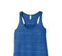 BELLA+CANVAS Women’s Flowy Racerback Tank BC8800 - True Blue Marble