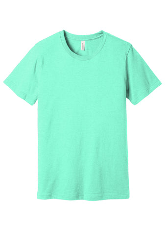 BELLA+CANVAS Unisex Heather CVC Short Sleeve Tee. BC3001CVC - Heather Mint