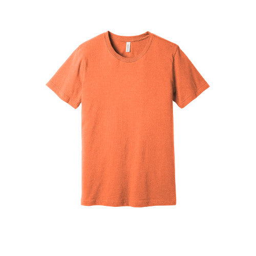 BELLA+CANVAS Unisex Heather CVC Short Sleeve Tee. BC3001CVC - Heather Orange