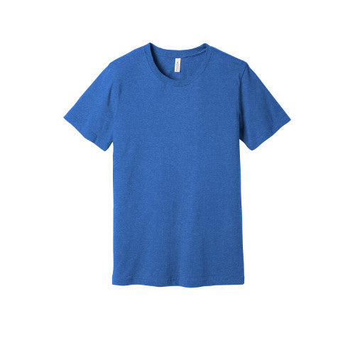 BELLA+CANVAS Unisex Heather CVC Short Sleeve Tee. BC3001CVC - Heather True Royal