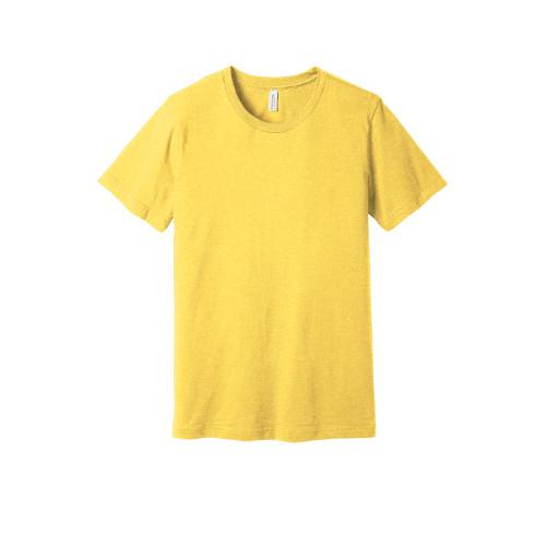 BELLA+CANVAS Unisex Heather CVC Short Sleeve Tee. BC3001CVC - Heather Yellow Gold