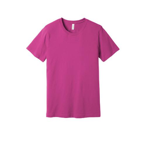 BELLA+CANVAS Unisex Jersey Short Sleeve Tee. BC3001 - Berry
