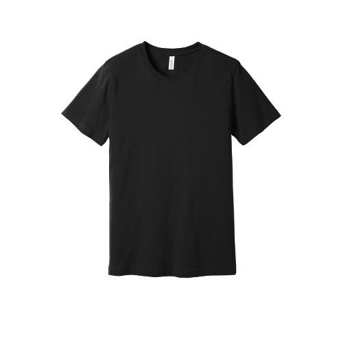 BELLA+CANVAS Unisex Jersey Short Sleeve Tee. BC3001 - Black