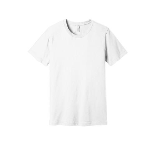 BELLA+CANVAS Unisex Jersey Short Sleeve Tee. BC3001 - White