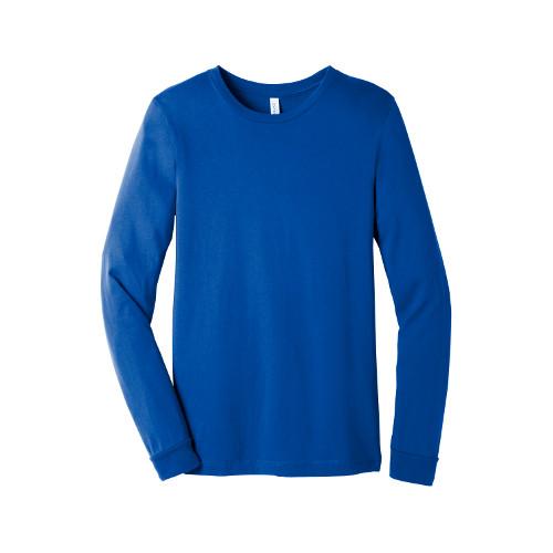 BELLA+CANVAS Unisex Jersey Long Sleeve Tee. BC3501 - True Royal