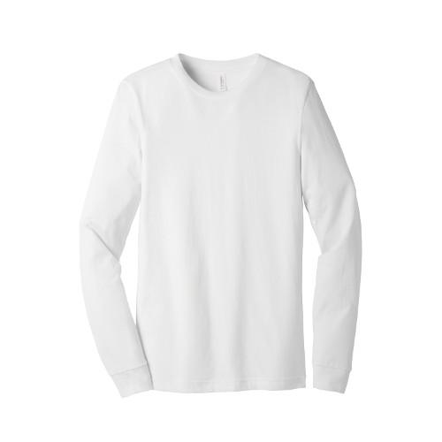 BELLA+CANVAS Unisex Jersey Long Sleeve Tee. BC3501 - White