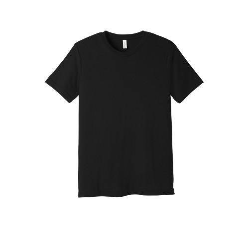 BELLA+CANVAS Unisex Poly-Cotton Short Sleeve Tee. BC3650 - Black