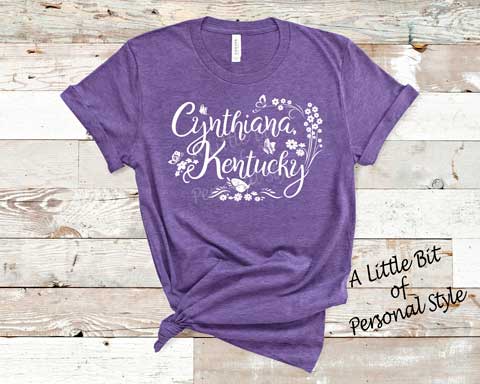Springtime - Cynthiana, KY (Design - White - Instant Gratification)