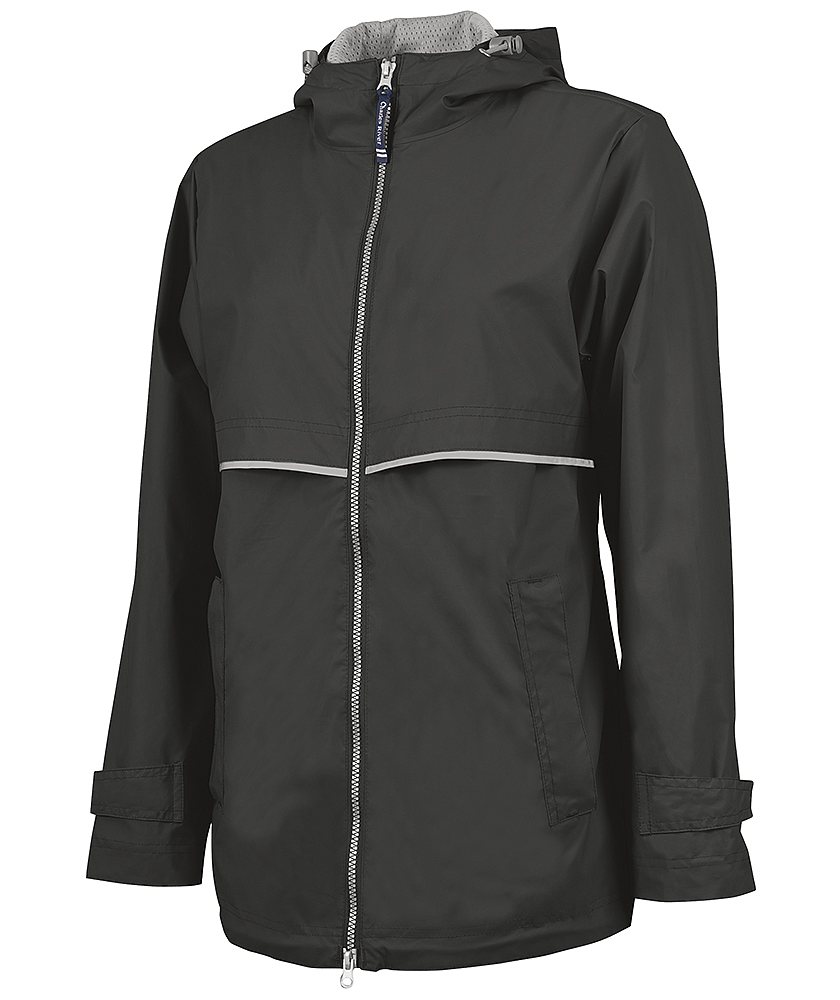 Charles River Rain Jacket - Black