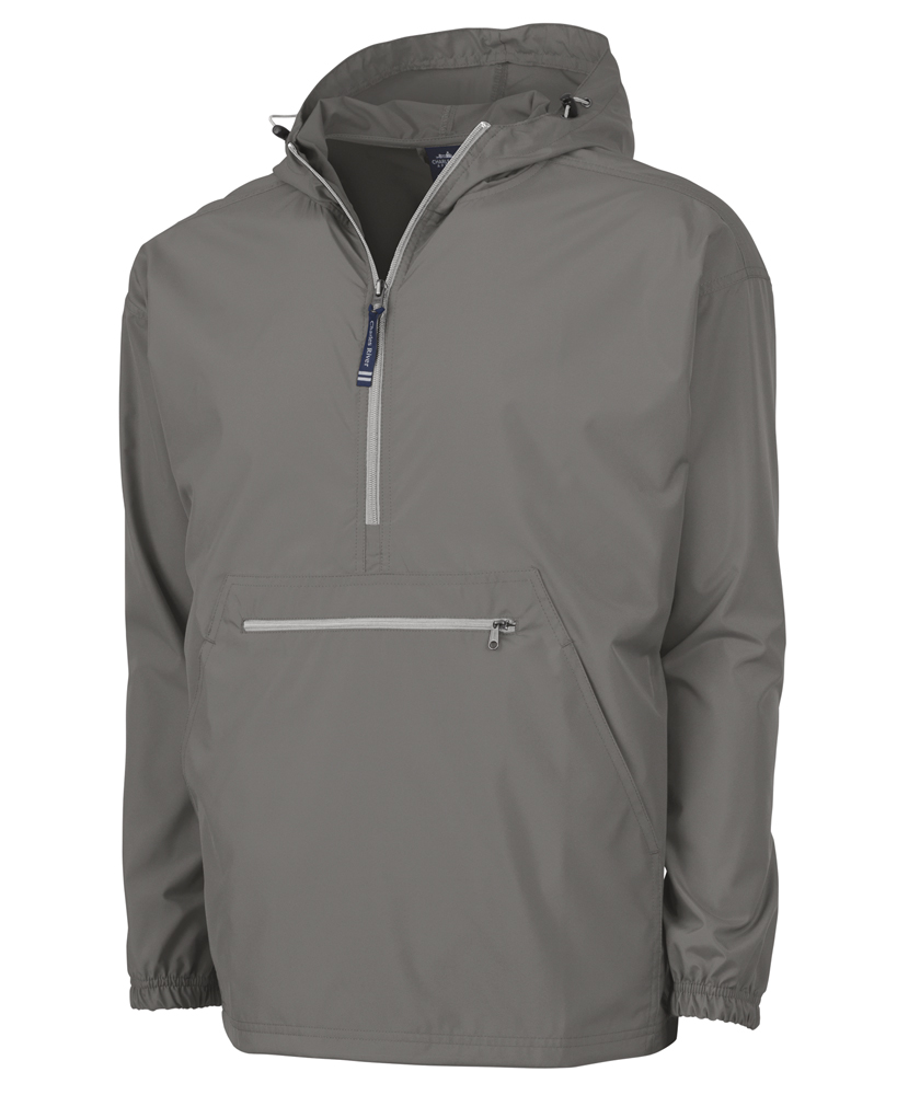 Charles River Unlined Pullover - Grey