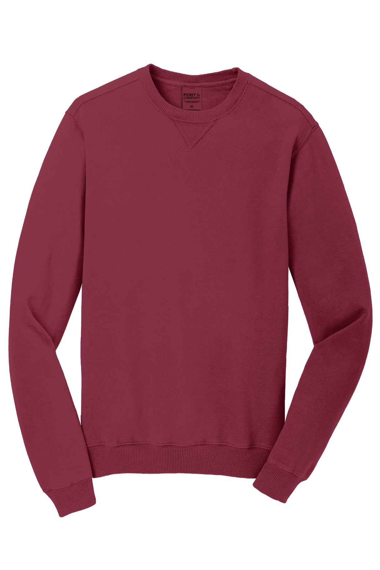 Port & Company Pigment Dyed Sweatshirt - Merlot