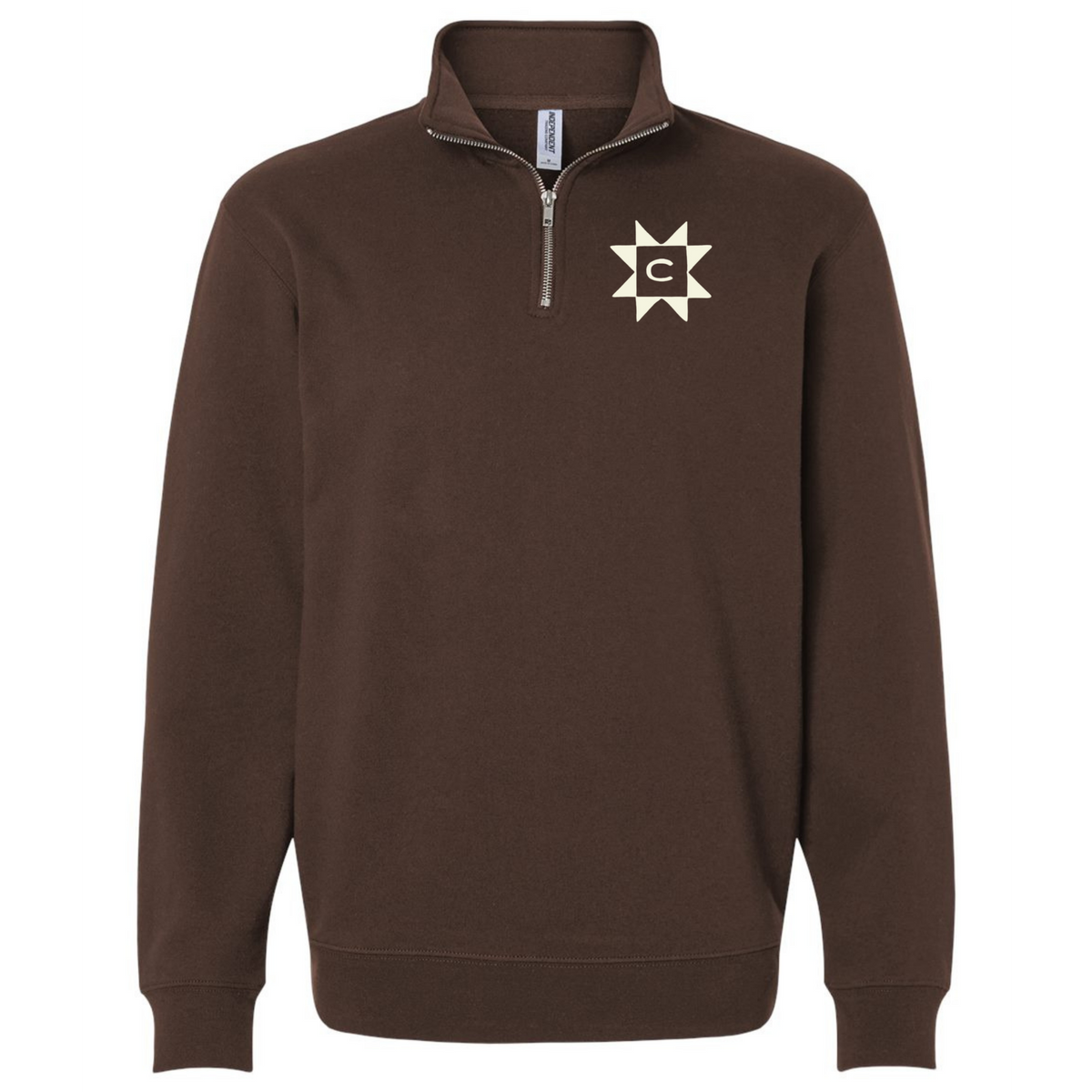 Cynthiana Tourism Quilt Logo 1/4 Zip Sweatshirt