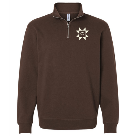 Cynthiana Tourism Quilt Logo 1/4 Zip Sweatshirt