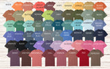 Sourdough Baker Embroidered on a Comfort Colors T-shirt