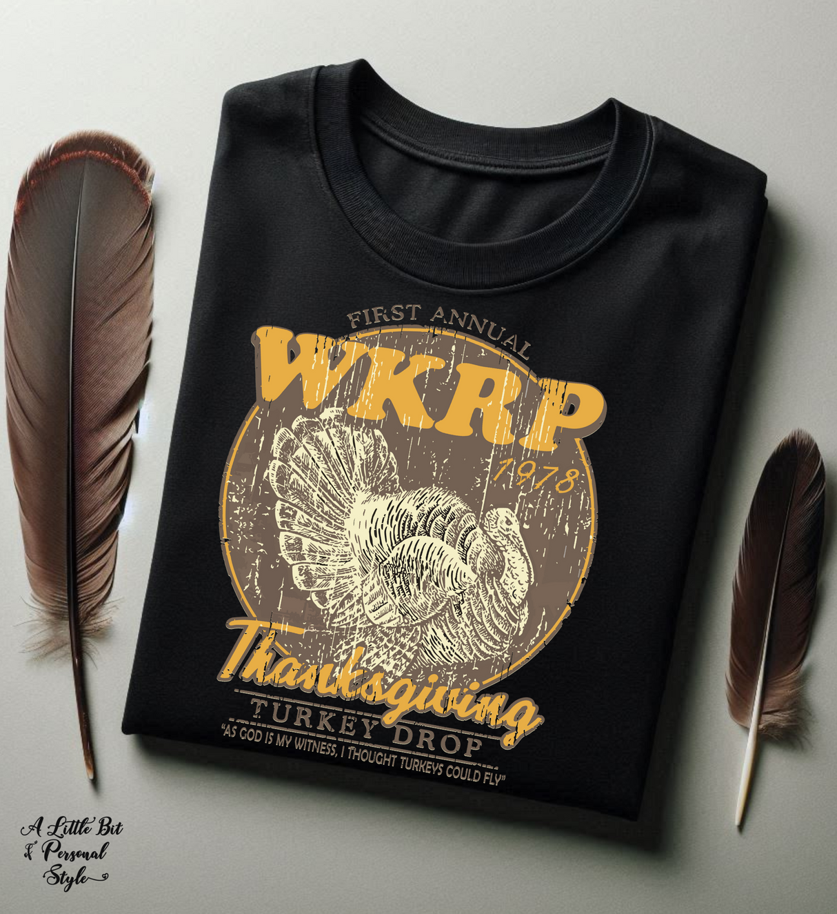 WKRP - TURKEY DROP - VINTAGE LOOK