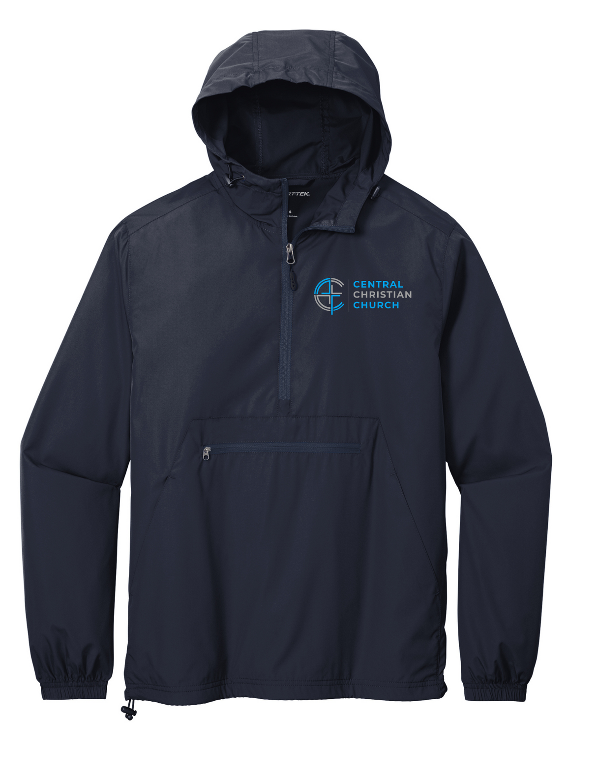 Central Christian Church Packable Rain Pullover