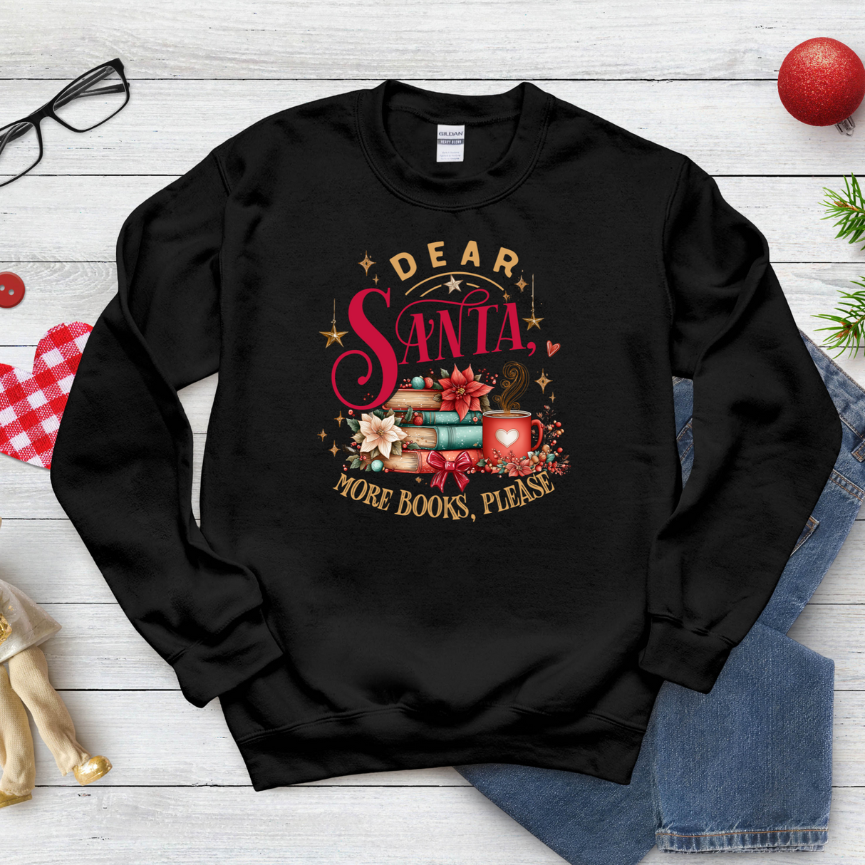 Dear Santa, More Books Please