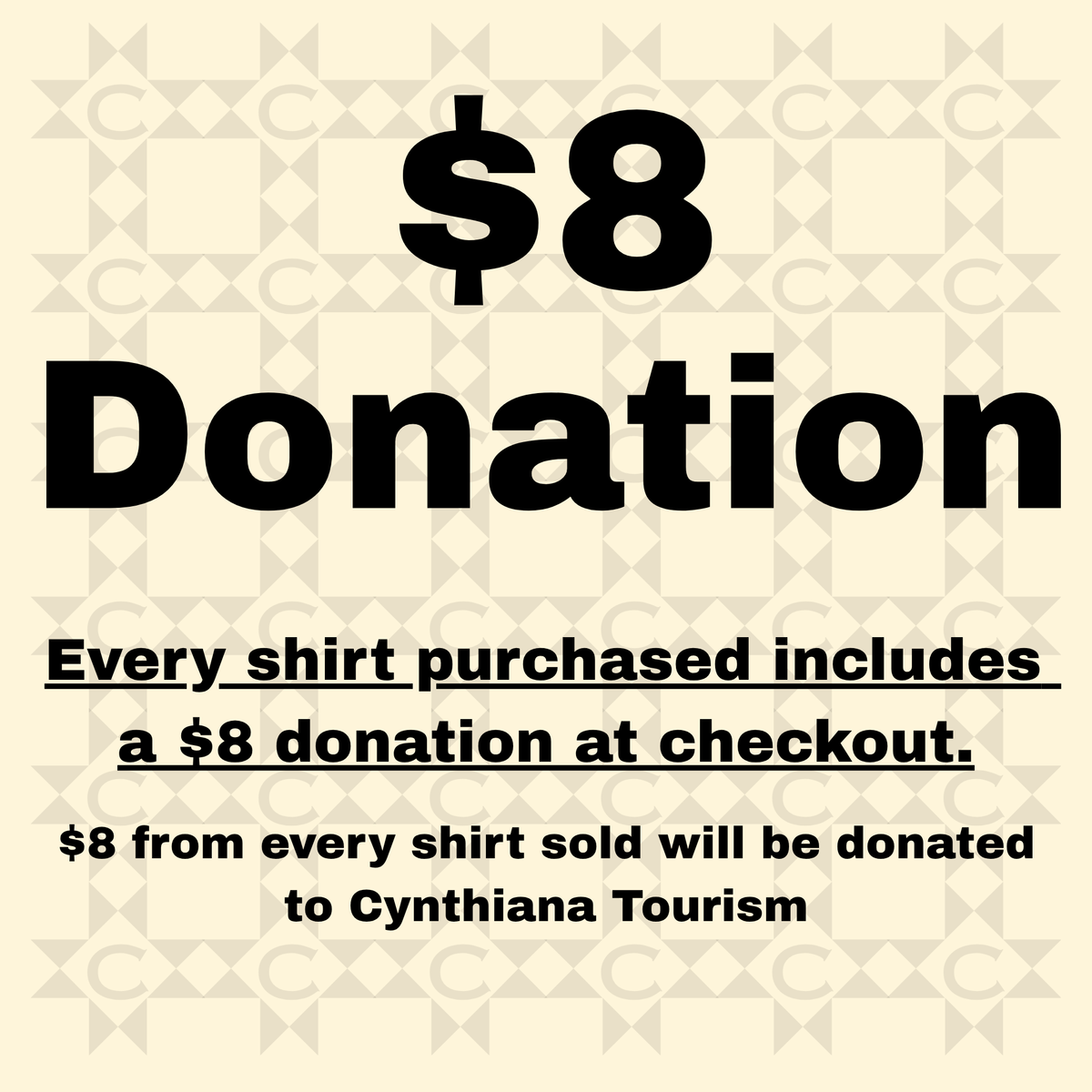 Cynthiana Tourism - Cynthiana Wordmark Tee