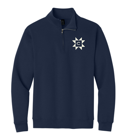Cynthiana Tourism Quilt Logo 1/4 Zip Sweatshirt