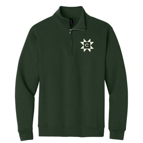Cynthiana Tourism Quilt Logo 1/4 Zip Sweatshirt