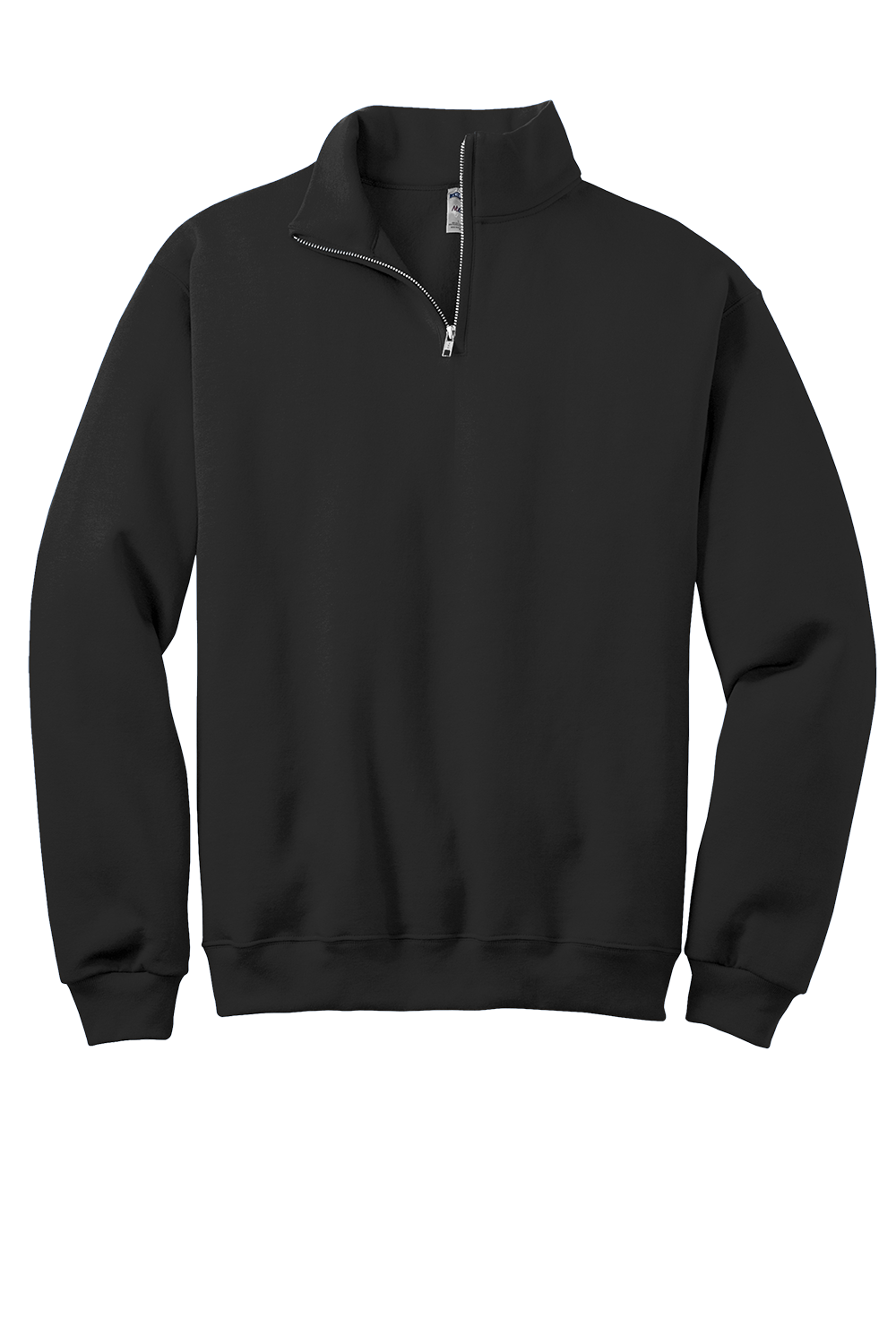 Jerzees 1/4-Zip Cadet Collar Sweatshirt - 995M Black