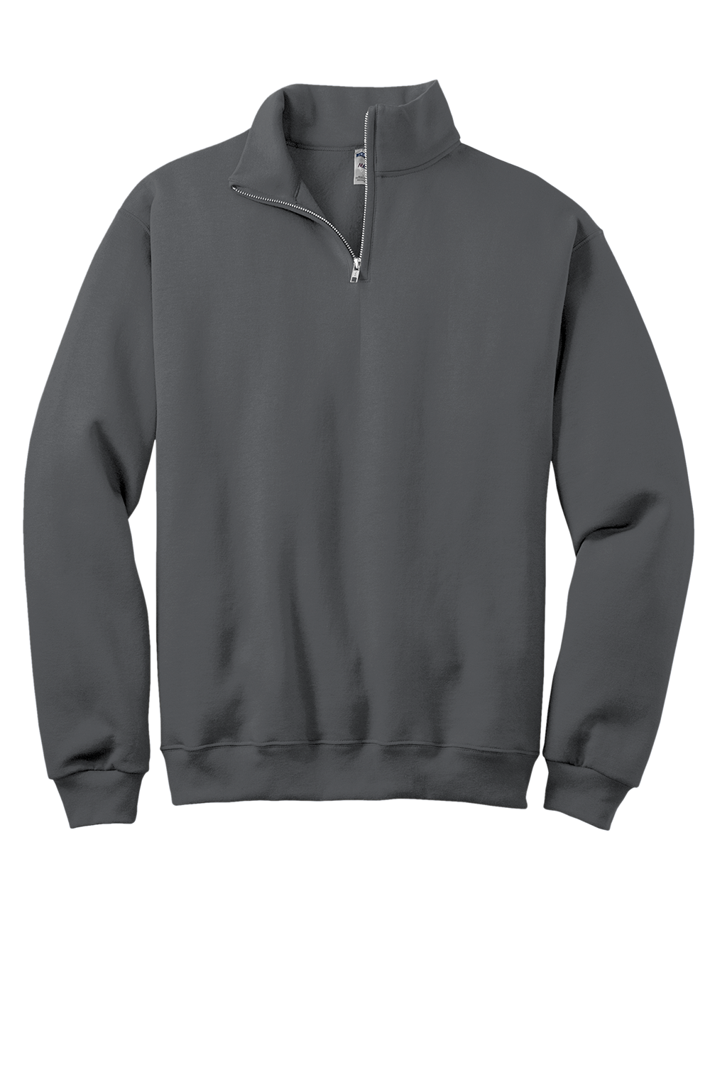 Jerzees 1/4-Zip Cadet Collar Sweatshirt - 995M Charcoal