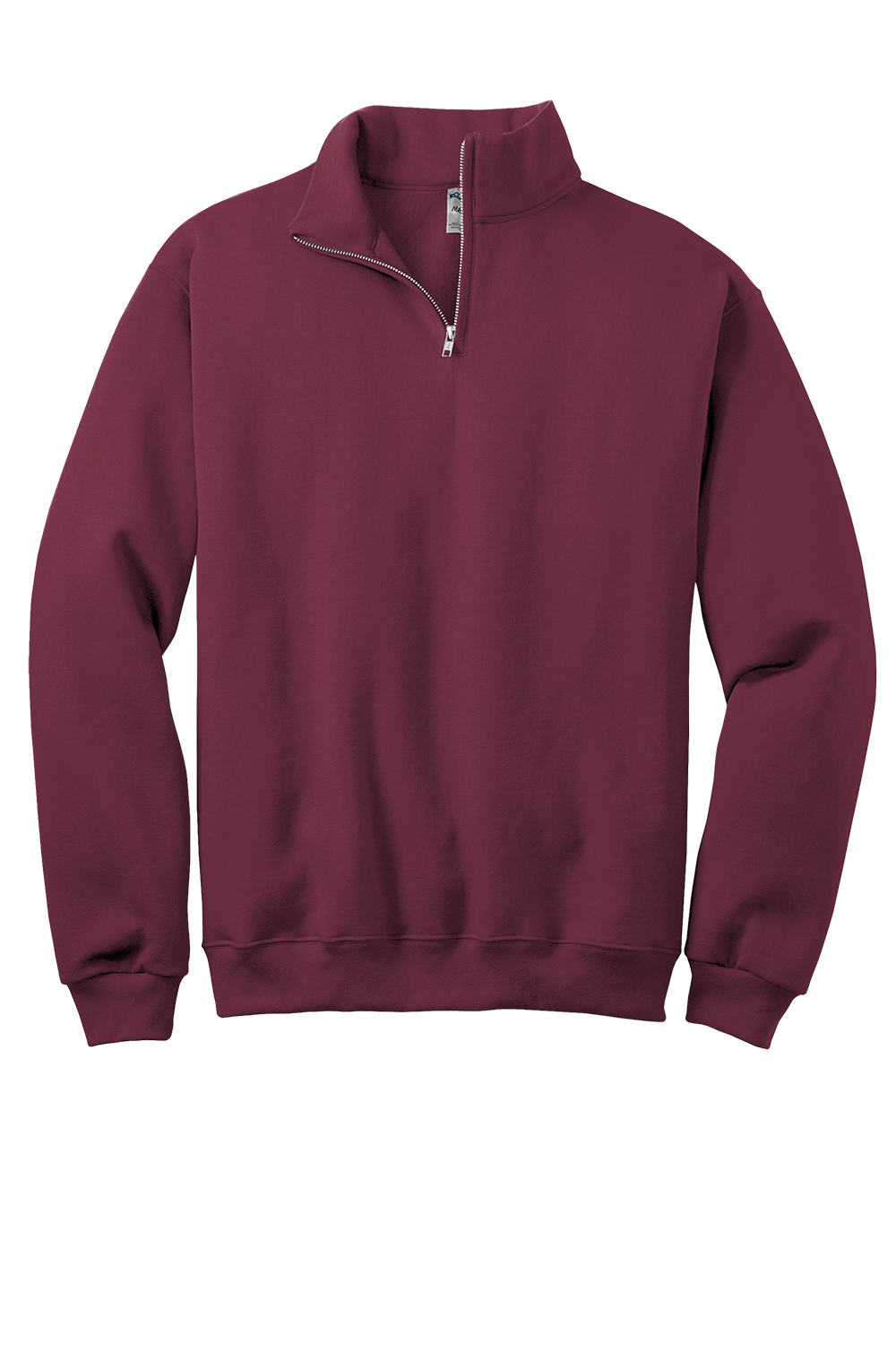 Jerzees 1/4-Zip Cadet Collar Sweatshirt - 995M Maroon