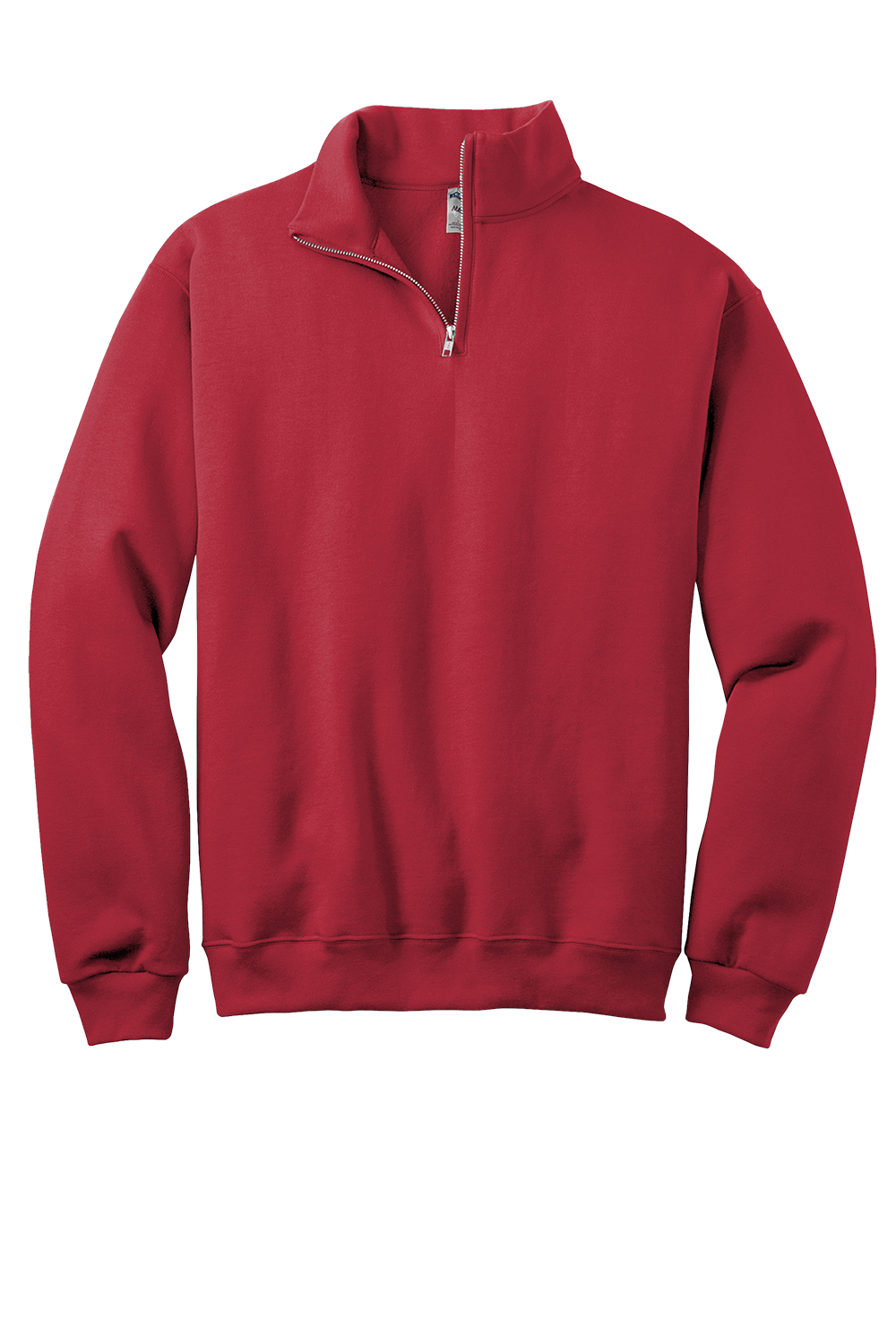Jerzees 1/4-Zip Cadet Collar Sweatshirt - 995M Red