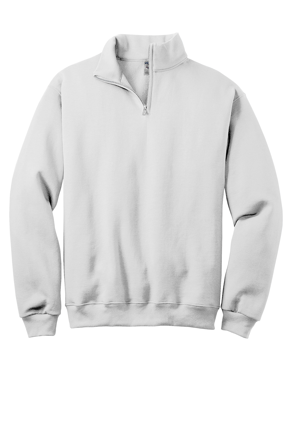 Jerzees 1/4-Zip Cadet Collar Sweatshirt - 995M White