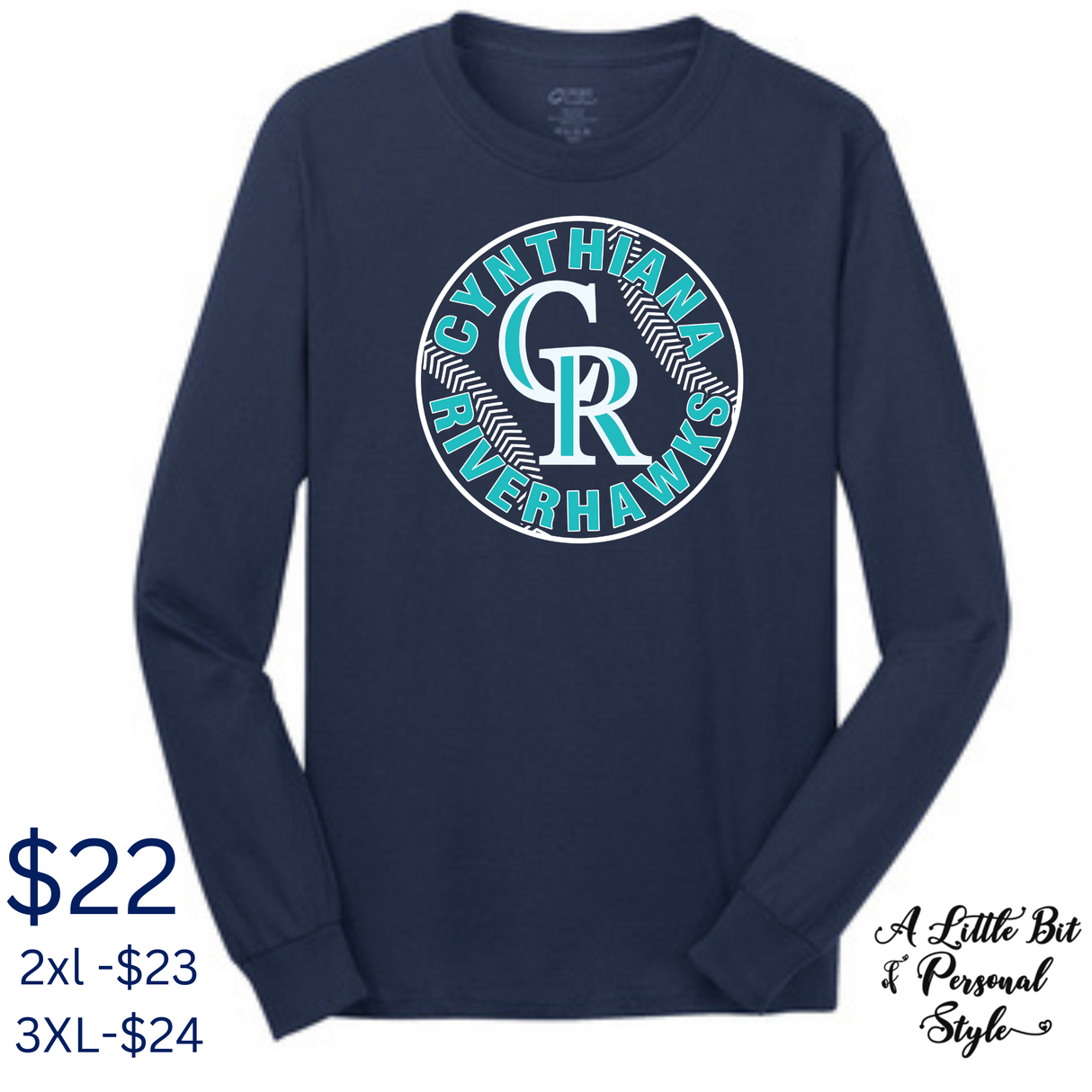 Riverhawks ~ Baseball Design