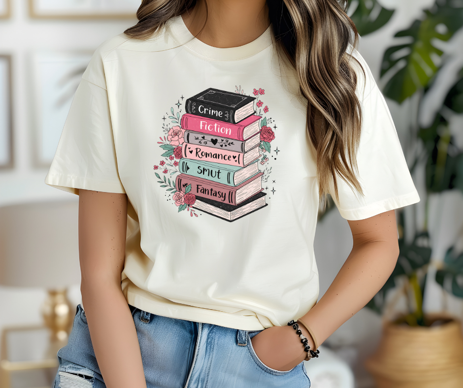 Book Stack Tee