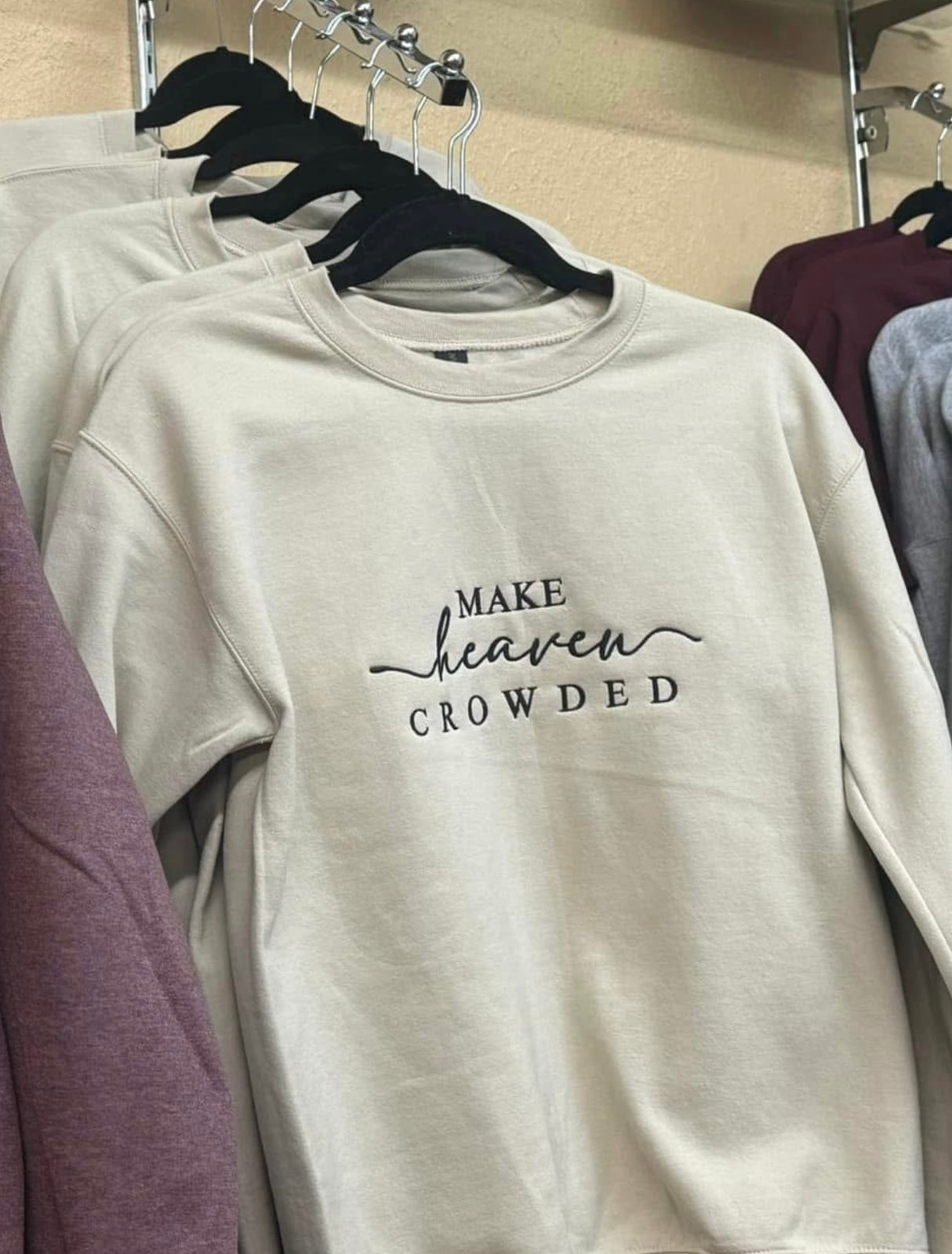 Make Heaven Crowded Crewneck Sweatshirt