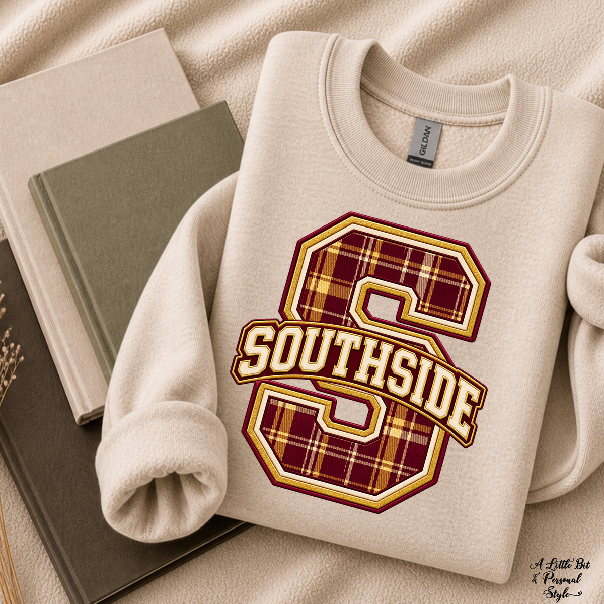 Southside Maroon & Gold Plaid