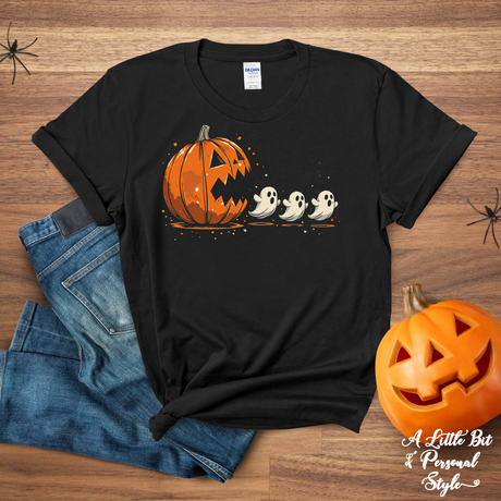 Pac-Pumpkin Halloween Tee