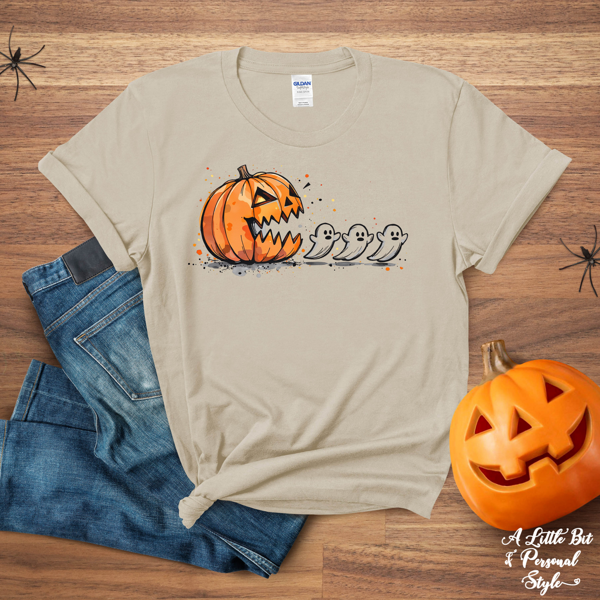 Pac-Pumpkin Halloween Tee