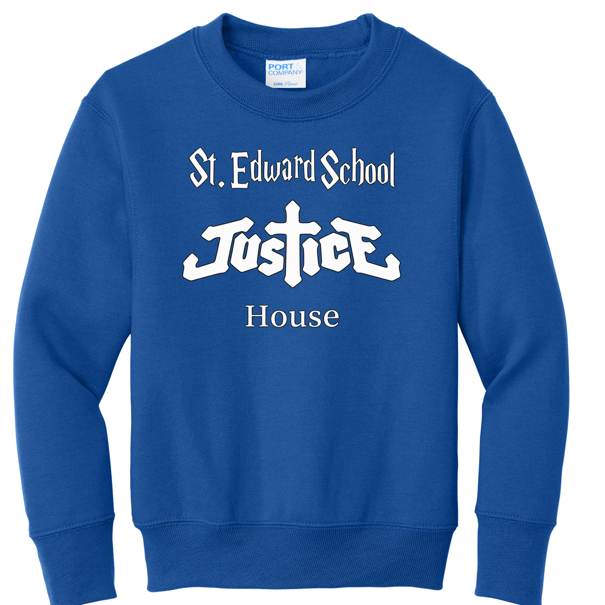 Saint Edward Justice House Crewneck Sweatshirt